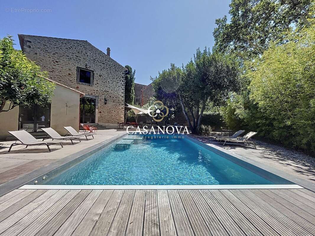 Renovation contemporaine - terrain - piscine - photo 2
