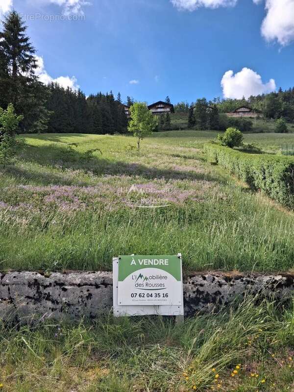 Terrain à BOIS-D'AMONT