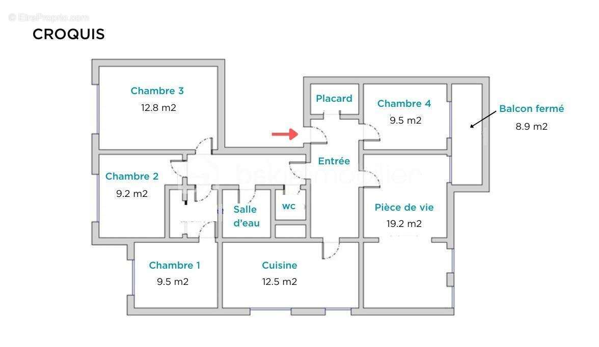 Appartement à ECHIROLLES