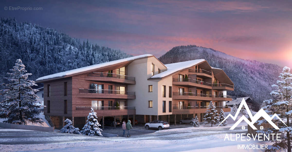 vente-programme-neuf-appartement-standing-chatel-alpesvente - Appartement à CHATEL