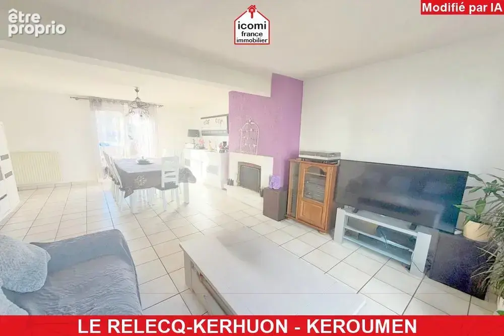 Finistere - le relecq-kerhuon (29480) - a vendre - maison de 1988 - 109 m2 carrez- 4 chambres + 1 bureau - grand garage - commer - photo 5