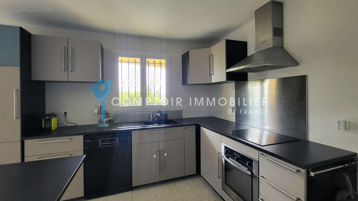 DPT GARD (30), à vendre, LA CALMETTE, maison de plain-pied de 84m2 habitables, 3 chambres, garage, jardin - photo 3