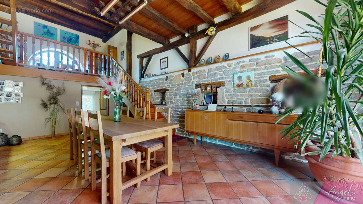 Maison en pierre de caractère 245 m2 5 chambres beaux volumes DPE C - photo 7