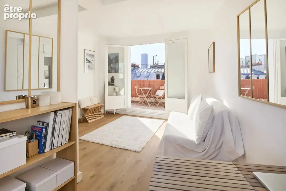 Luxembourg/Val-de-Grâce : un studio baigné de soleil ouvrant sur 2 terrasses - photo 3