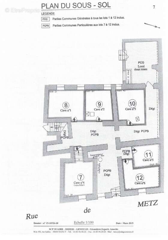 Appartement à NANCY