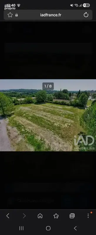 Terrain à BRIGNON
