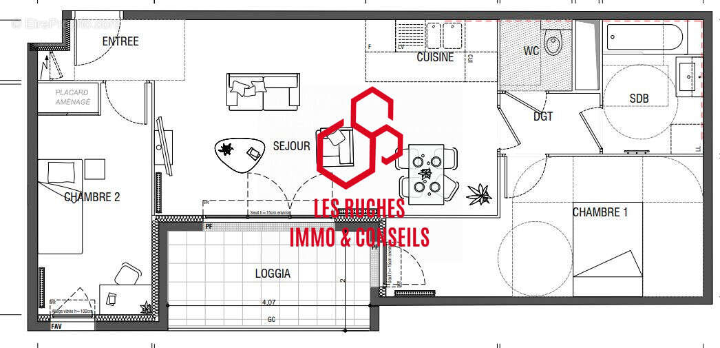 Appartement à DEUIL-LA-BARRE