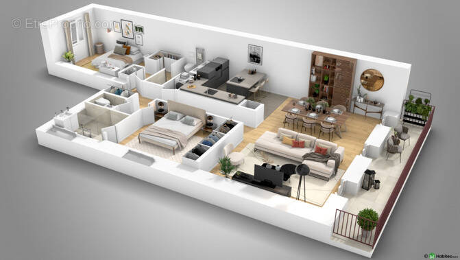 Appartement à BAGNERES-DE-BIGORRE