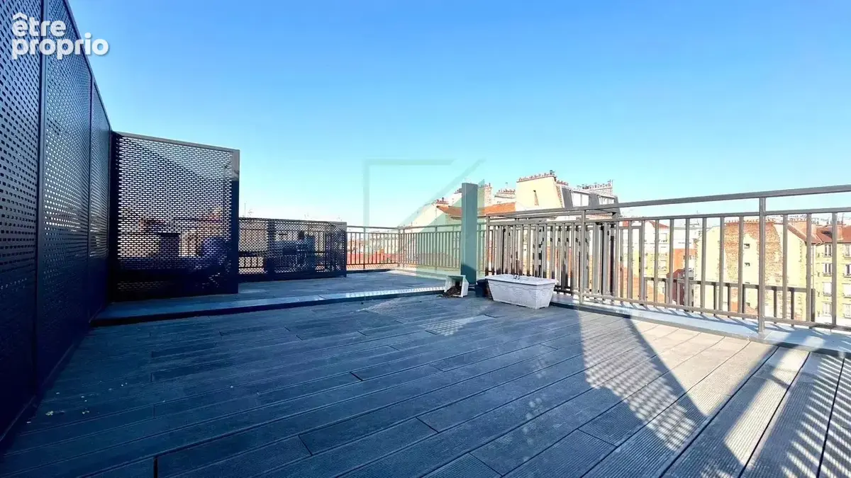 Asnières-sur-seine – 94 m² – 3 chambres – terrasse 38 m² – balcon – vue panoramique - photo 5