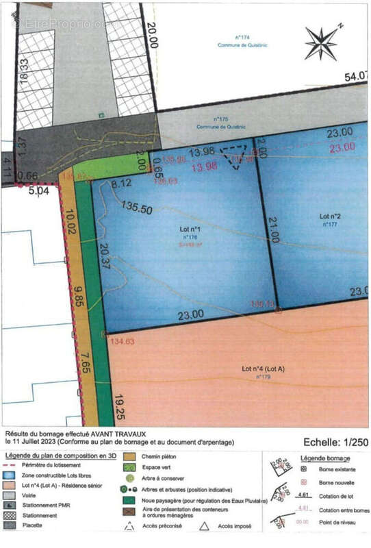 Terrain à QUISTINIC