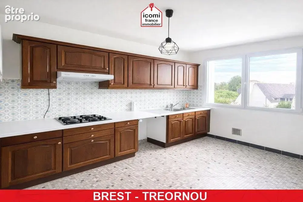 Finistere - brest (29200) - a vendre - appartement 87m2 - dalle beton- 3 chambres - 1 garage - 1 cave - 1 jardin partage - tres  - photo 4