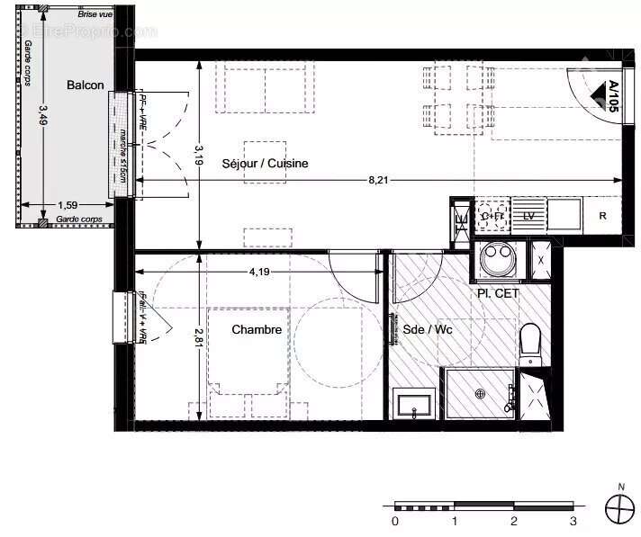 Appartement à LA TESTE-DE-BUCH