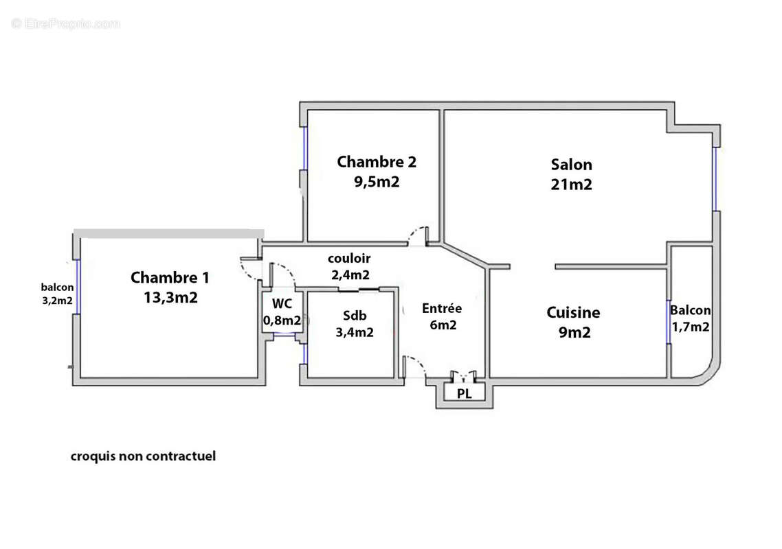 Appartement à MARSEILLE-5E