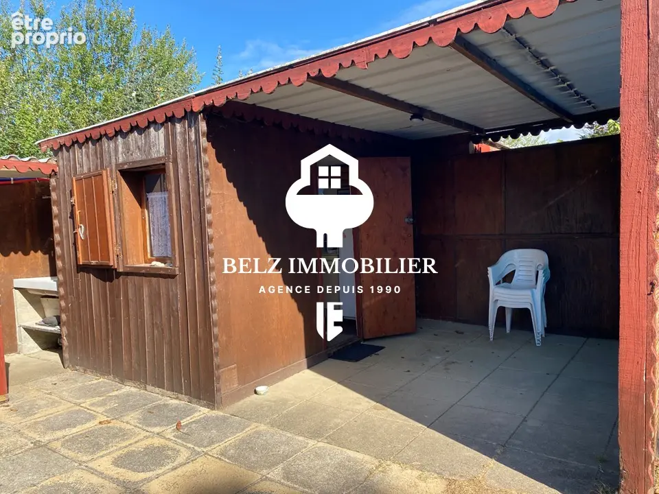 Plouhinec Morbihan Sud Terrain de loisirs INDEPENDANT de 539m² avec 2 chalets bois à conserver, comprenant cuisine, douche, wc e - photo 8