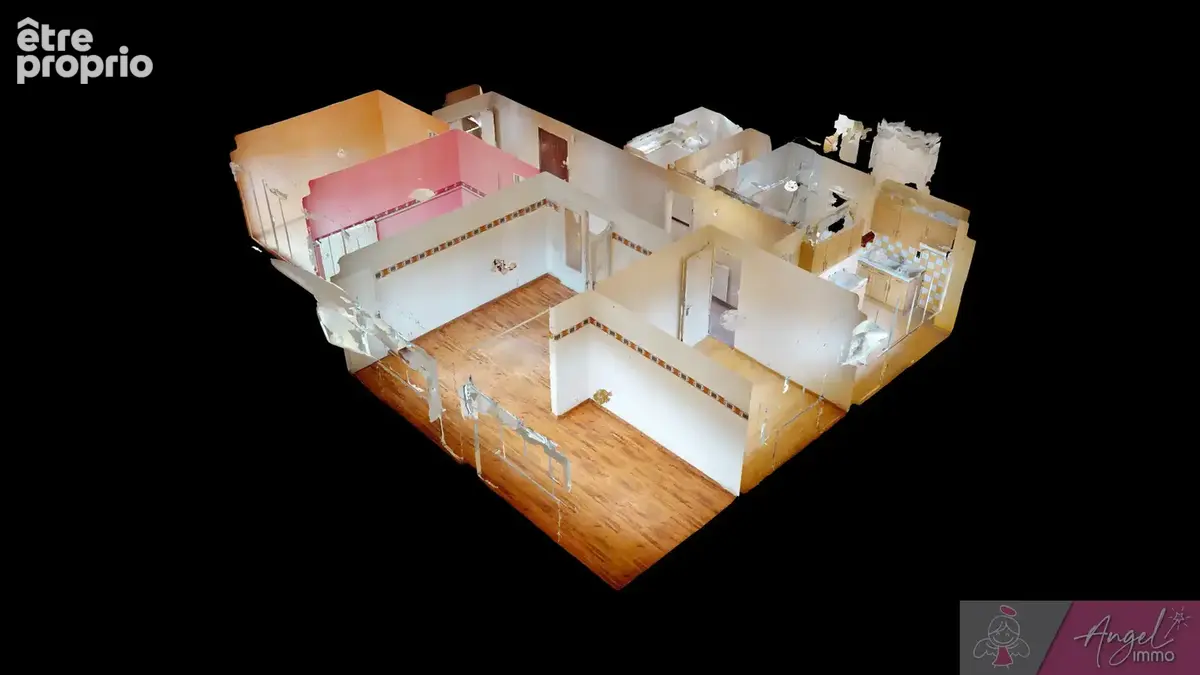 Appartement lumineux de 95 m2 avec 3 chambres, balcon et garage   Dole - photo 11