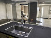 Maison de village, espace jour 80 m², séjour avec cheminée, - Maison à VILLANDRAUT