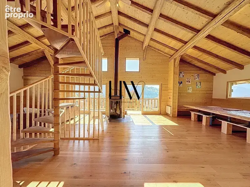 Chalet d’exception à proximité de Megève – Vue panoramique sur les Aravis et Crest-Voland - photo 2
