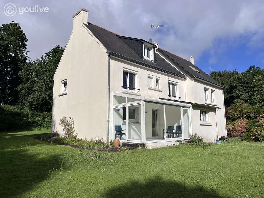 Maison a vendre à fouesnant : la nature & les volumes - photo 33