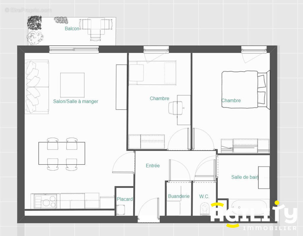Appartement à ORCHIES