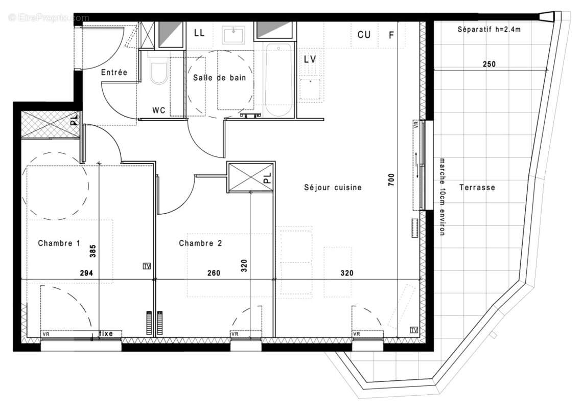 T3 Appartement - Montpellier - photo 3