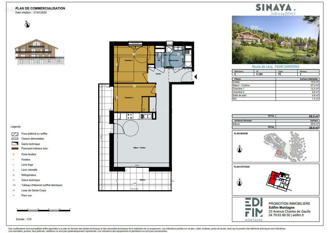 Appartement à SAMOENS