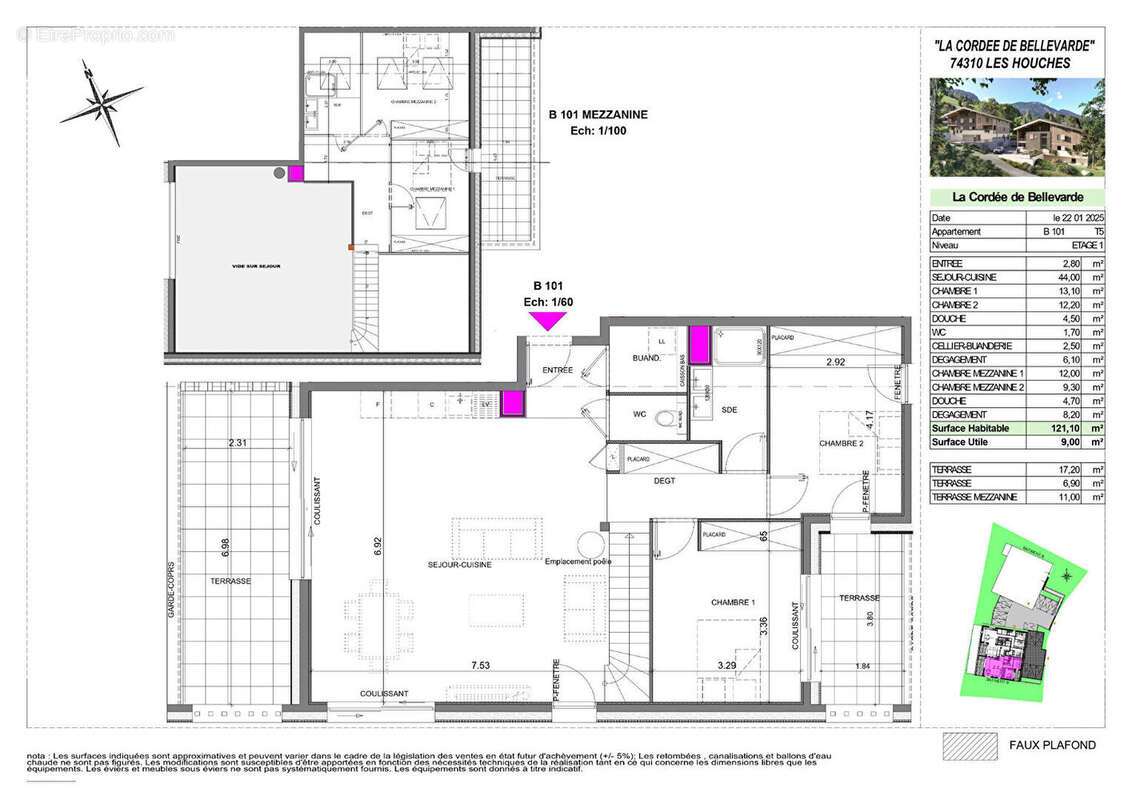 Appartement à LES HOUCHES