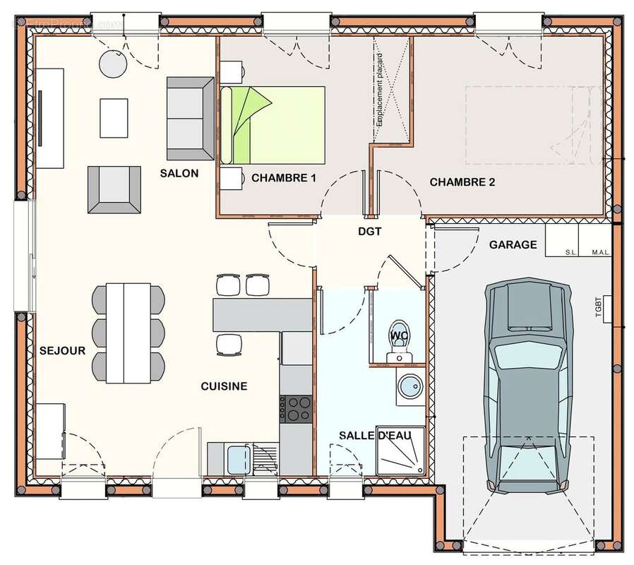 Maison à WOLFISHEIM