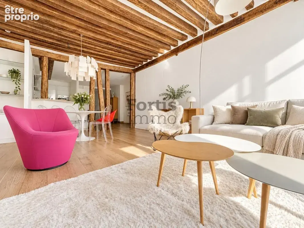 Paris 1 - duplex 99 m² - ascenseur privatif - photo 2