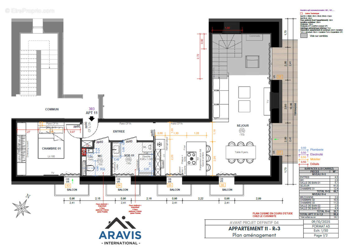 Appartement à LES VILLARDS-SUR-THONES