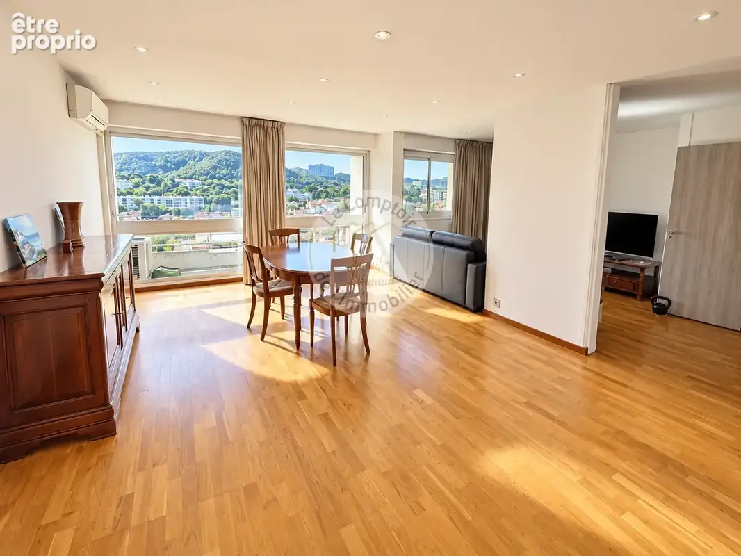 Type 3/4 au calme avec balcon et vue degagee - photo 5