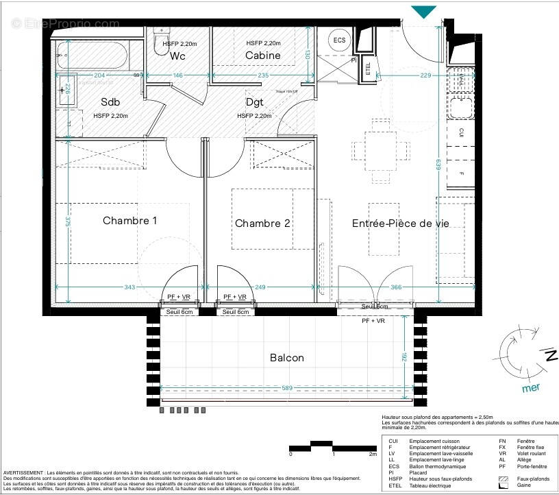 Appartement à LE BARCARES
