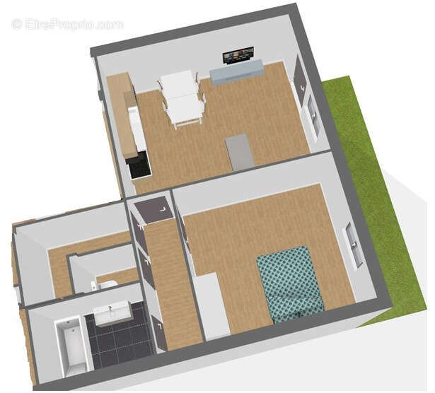 Appartement à LES GRAS