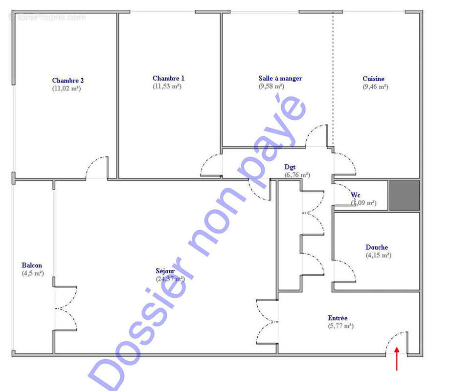 Appartement à SAINTE-FOY-LES-LYON