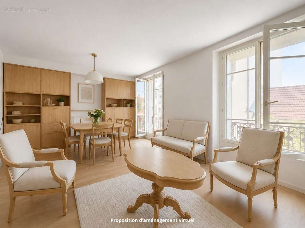 Appartement 66 m² à Montrouge  - photo 2