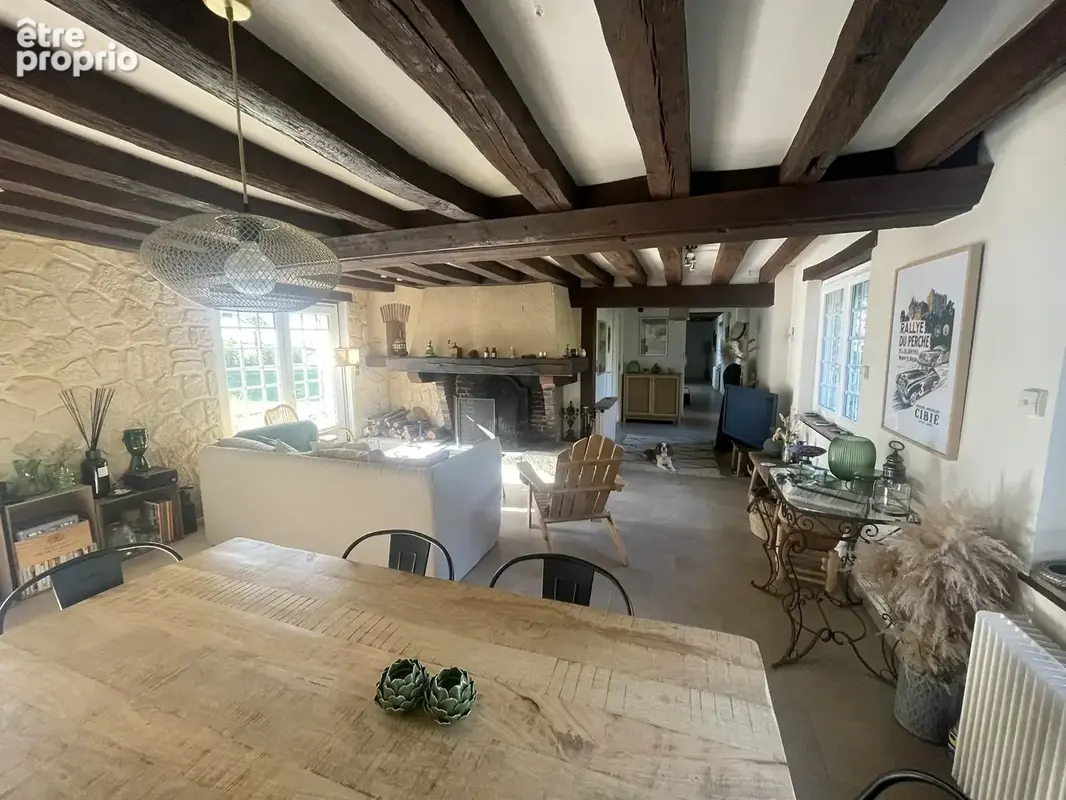 Dans petit hameau, au Coeur du Perche-Gouet, maison de campagne à vendre - photo 5