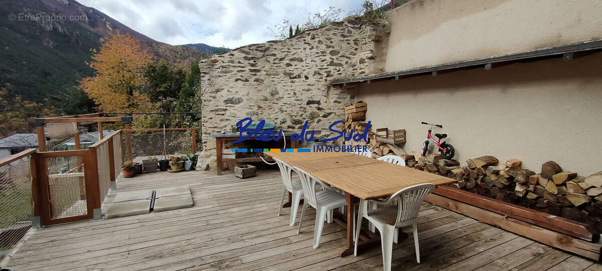 terrasse - Maison à NOHEDES