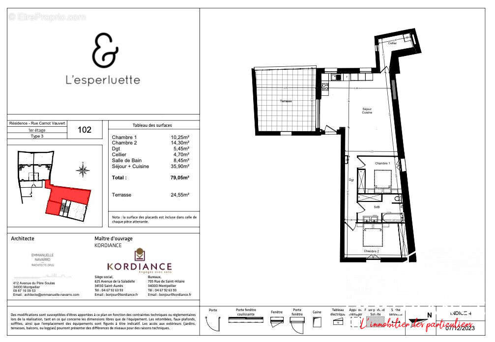 Appartement 79 m² à Vauvert  - photo 6
