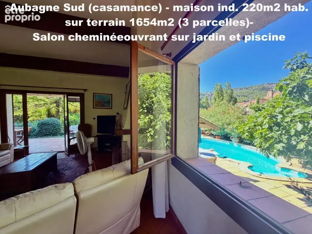 13400  Aubagne (Casamance et Chateau de Creissauds) Maison Individuelle -  4 à 5 chambres - 220m2 hab et 300m2 plancher - photo 11