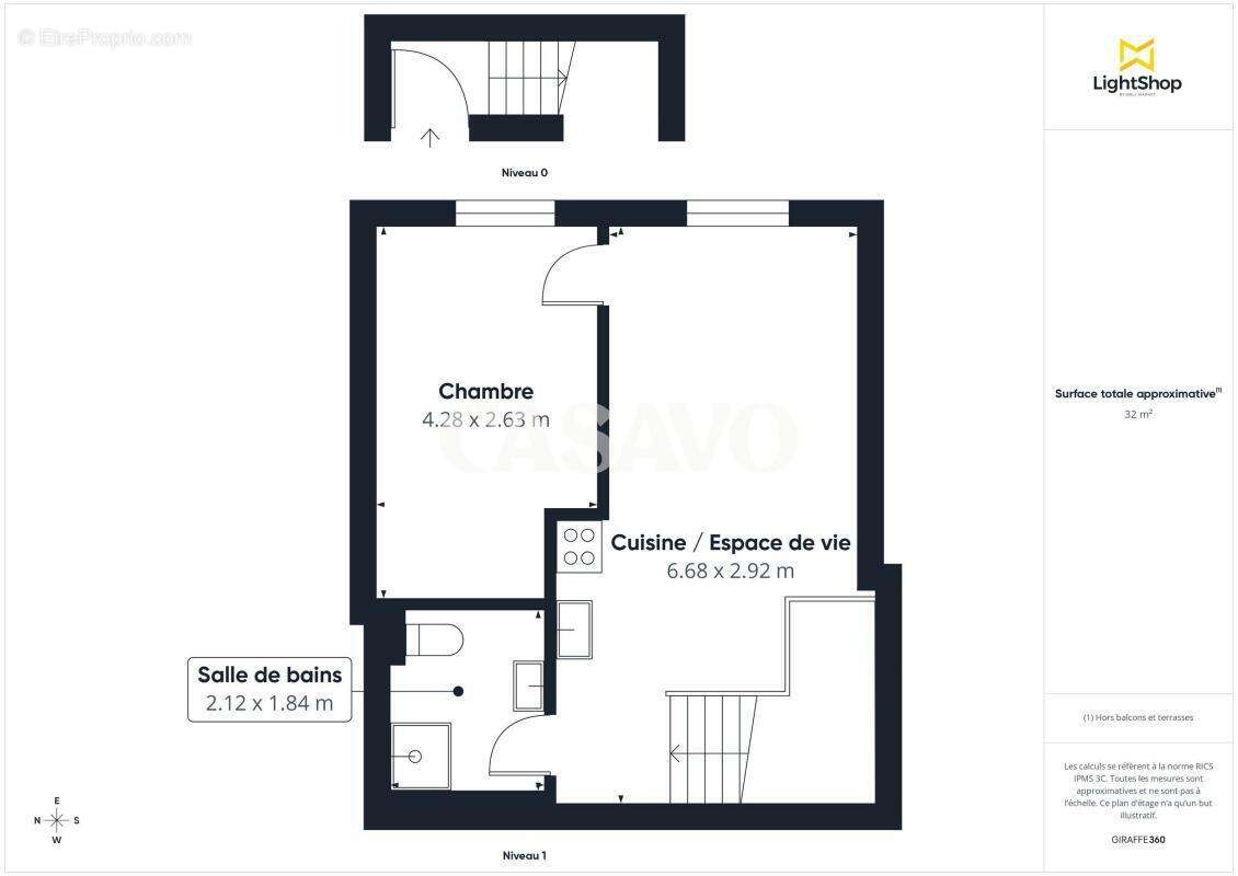 Appartement à LA VERPILLIERE