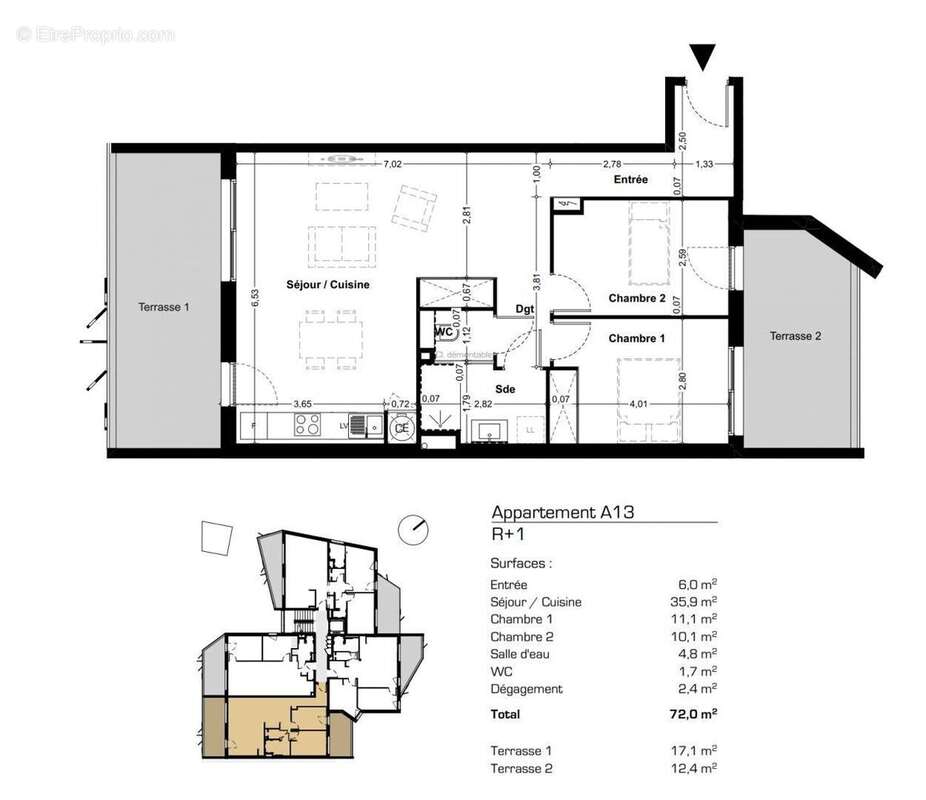 Photo 2 - Appartement à VALRAS-PLAGE