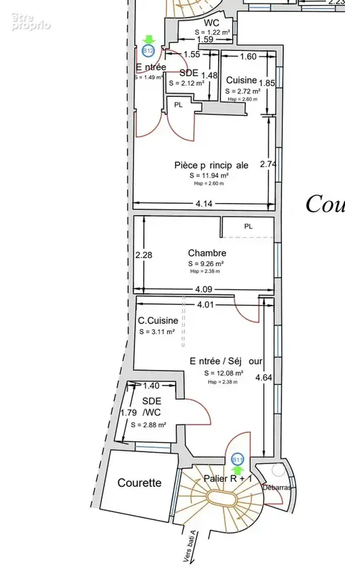 Appartement à PARIS-5E