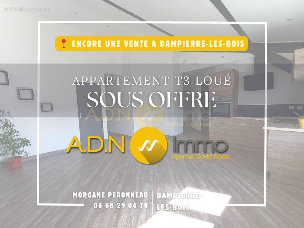 Appartement à DAMPIERRE-LES-BOIS