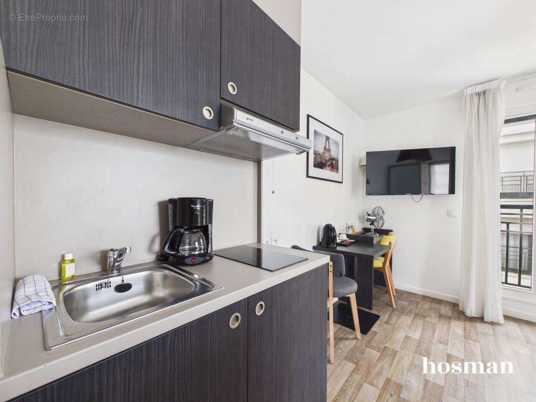 Investissement locatif - Studio 19 m² - Dernier étage traversant - Rue Jules Verne, Levallois-Perret - photo 4