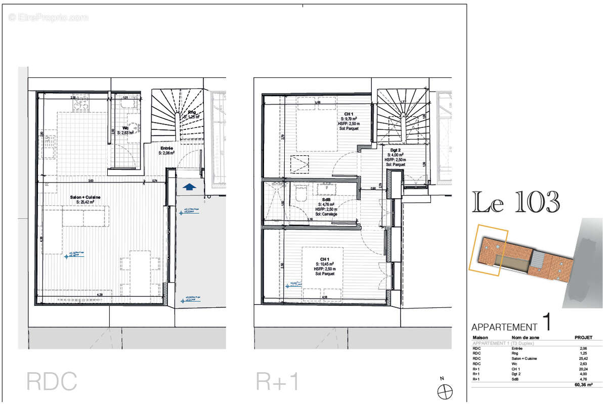 Appartement à ROCHEFORT
