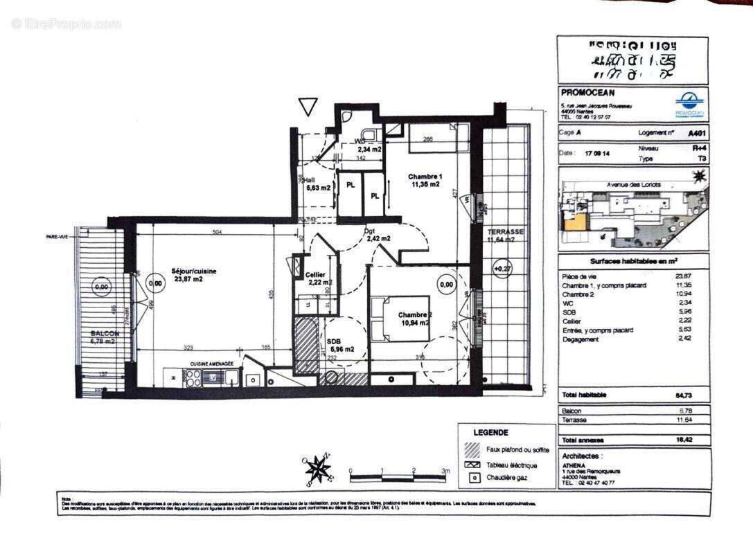 Appartement à NANTES