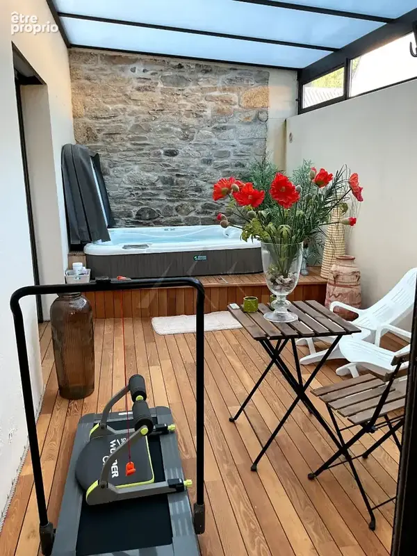 A vendre corps de ferme avec dépendances aménagées à lannilis - photo 5