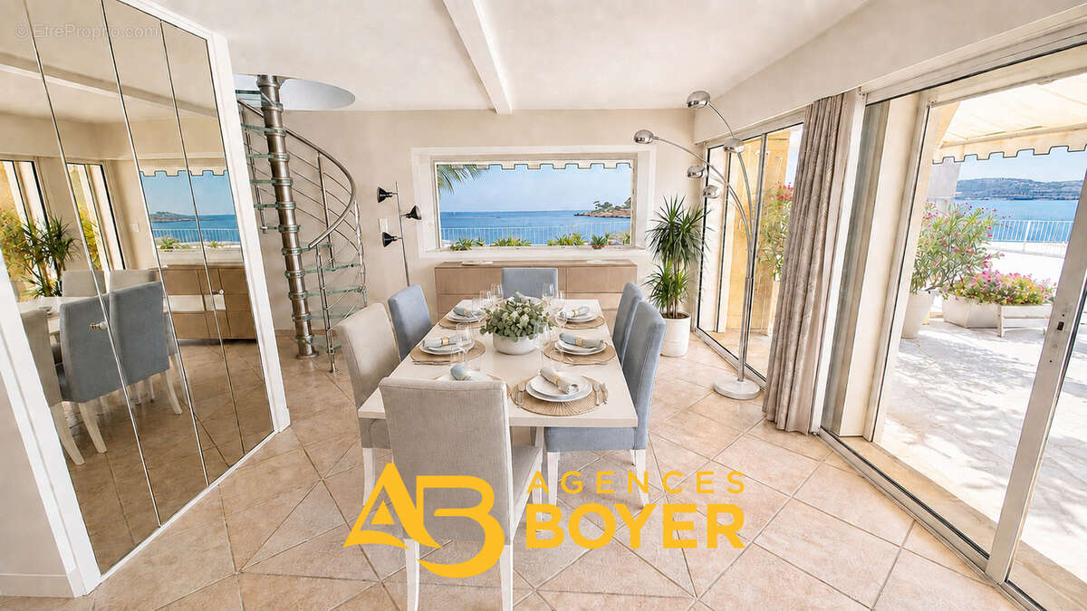 Bandol   appartement duplex d’exception de 124 m2   première ligne   vue mer panoramique sur l’île de bendor - photo 4