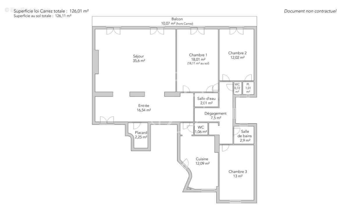 Appartement à PARIS-16E