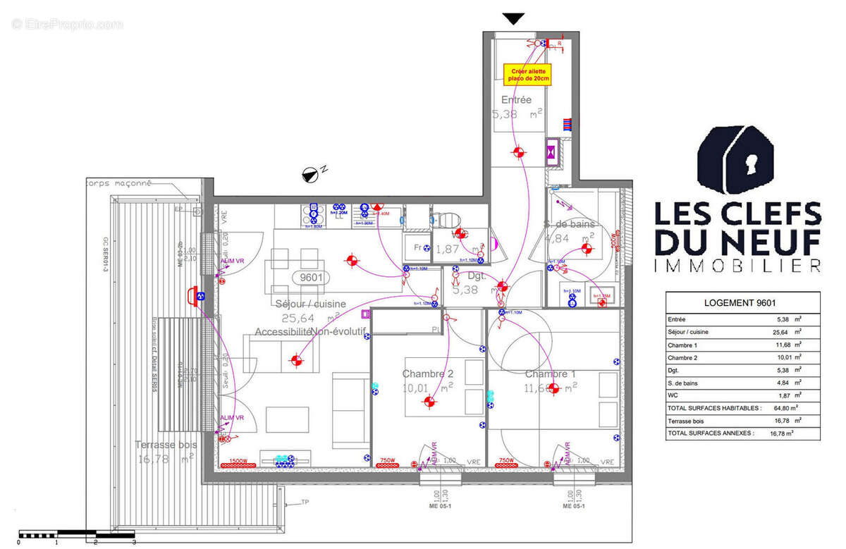 Appartement à QUINT-FONSEGRIVES