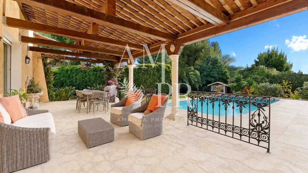 Villa Plain-Pied Cannes Californie – Terrain Plat, Domaine Fermé, Idéal Pied-à-Terre Proche Centre - photo 2